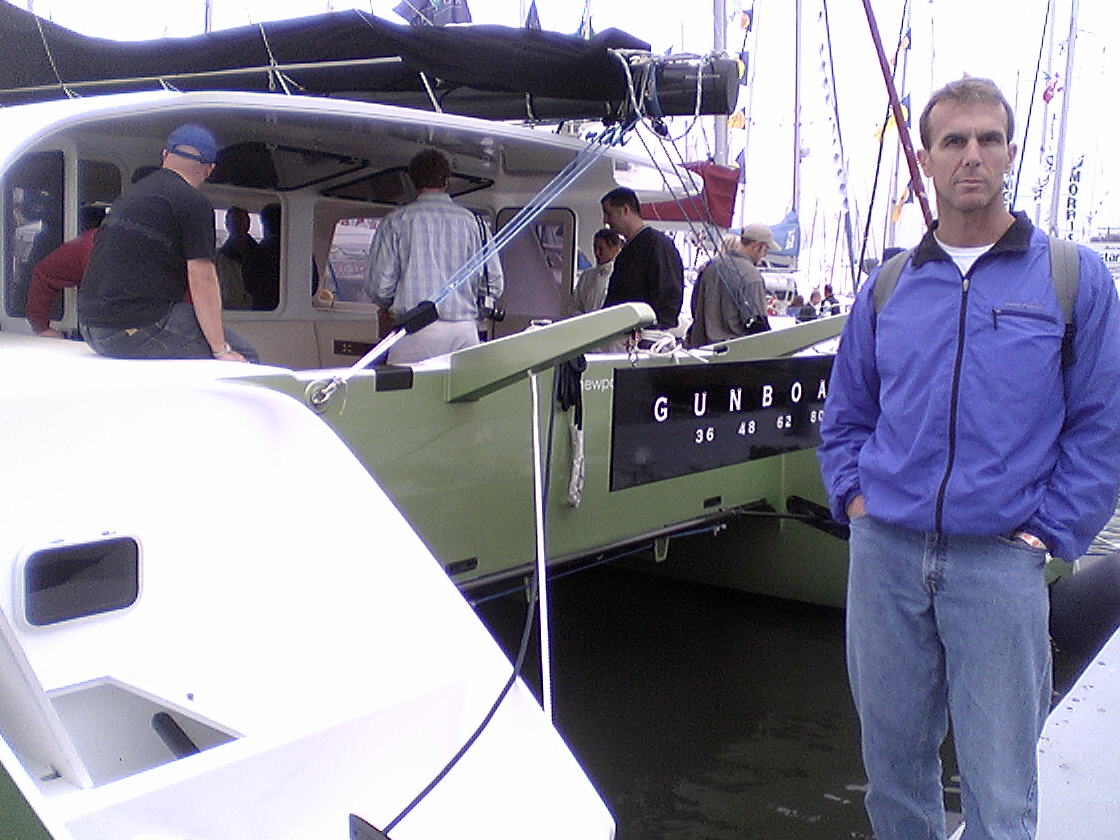 Gunboat 48 $1.3million worth of carbon fiber!